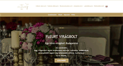 Desktop Screenshot of fleurt.hu